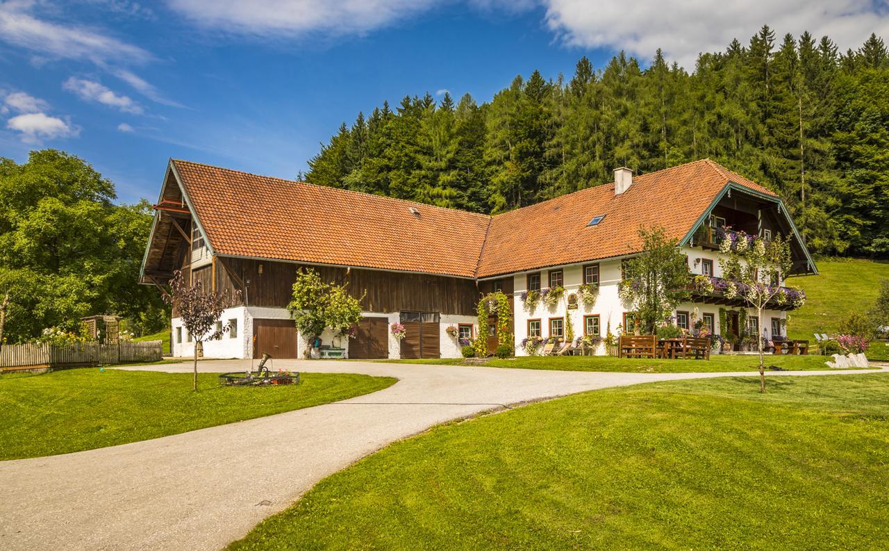 Villa Wohlfühlbauernhof Bambichlhof Fuschl am See Exterior foto