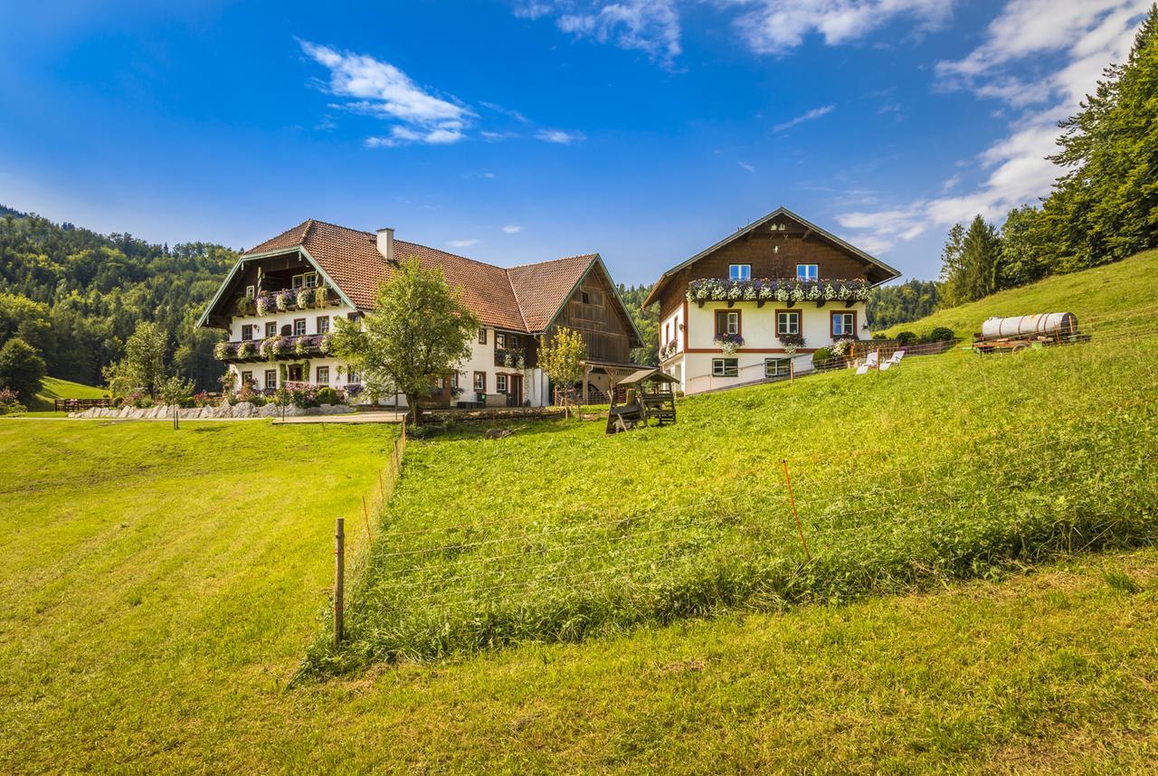 Villa Wohlfühlbauernhof Bambichlhof Fuschl am See Exterior foto