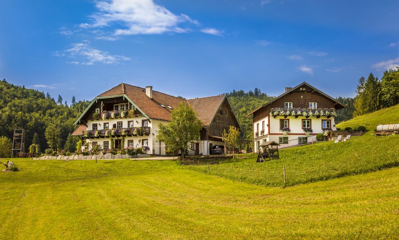 Villa Wohlfühlbauernhof Bambichlhof Fuschl am See Exterior foto