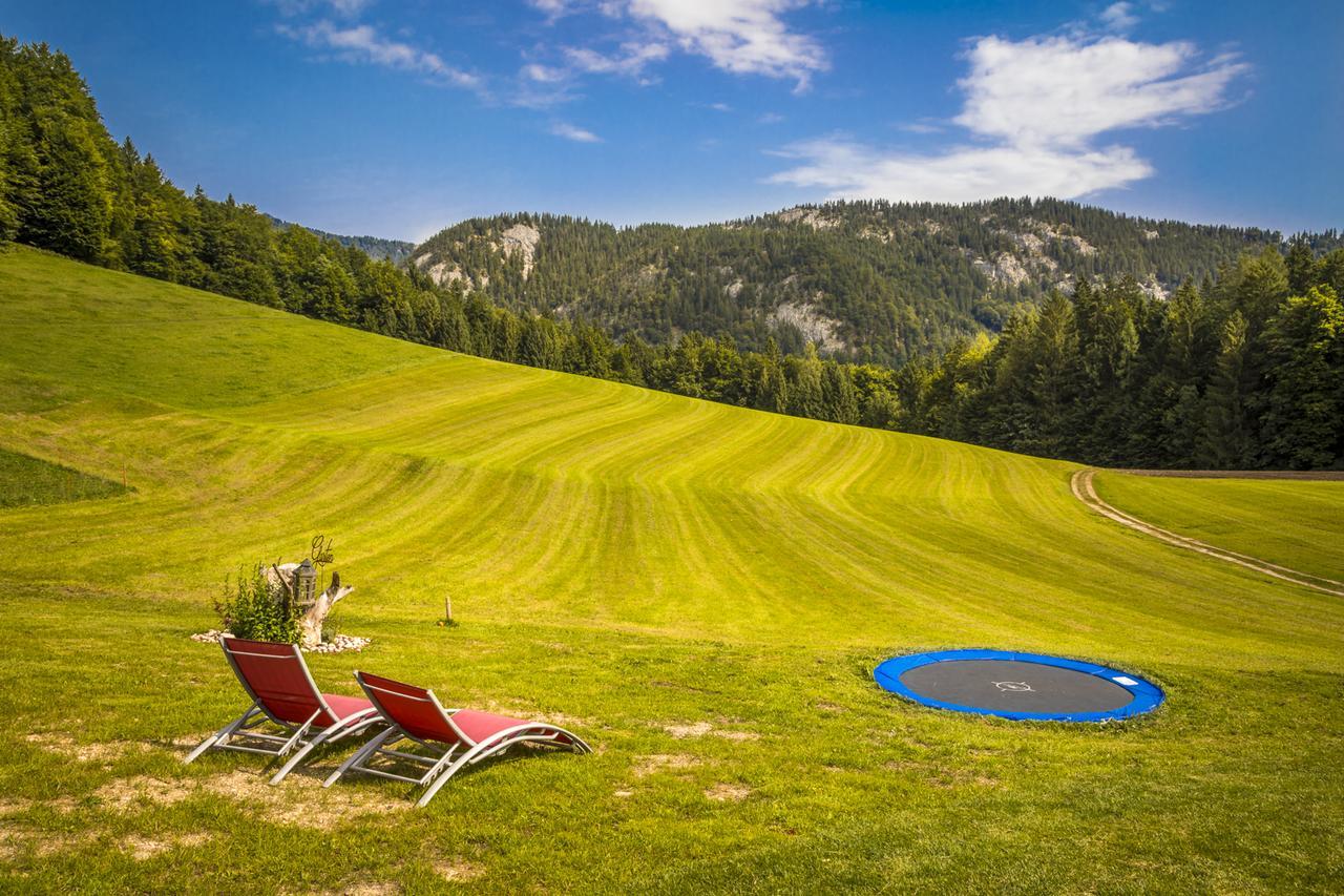 Villa Wohlfühlbauernhof Bambichlhof Fuschl am See Exterior foto